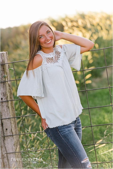 KRISTEN | senior portraits | Images by Lisa Iowa Photographer